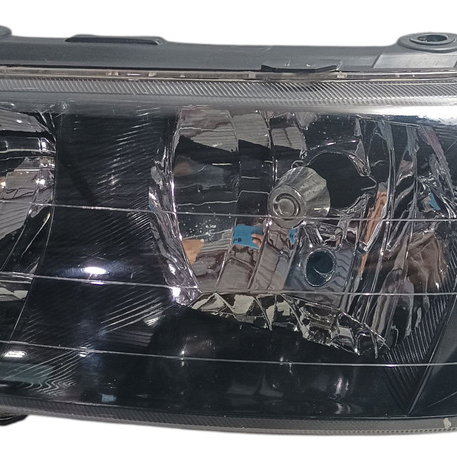 Farol Lado Esquerdo Máscara Negra Duplo Vw Gol G3 2004 Esquerdo/motorista