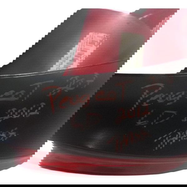 Lanterna Traseira Direita Peugeot 207 2012 Direito/passageiro Bordô