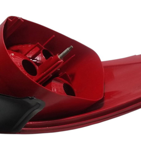 Lanterna Traseira Direita Peugeot 206 2009 Direito/passageiro Vermelho