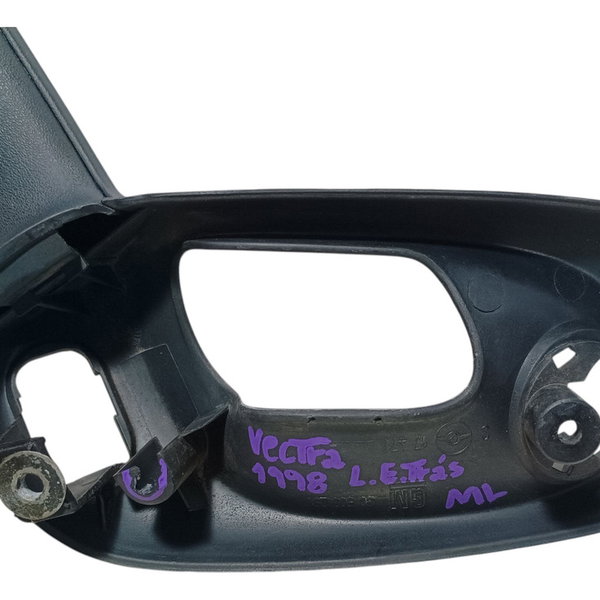 Puxador Interno Porta Traseira Esquerda Gm Vectra 1998 Preto