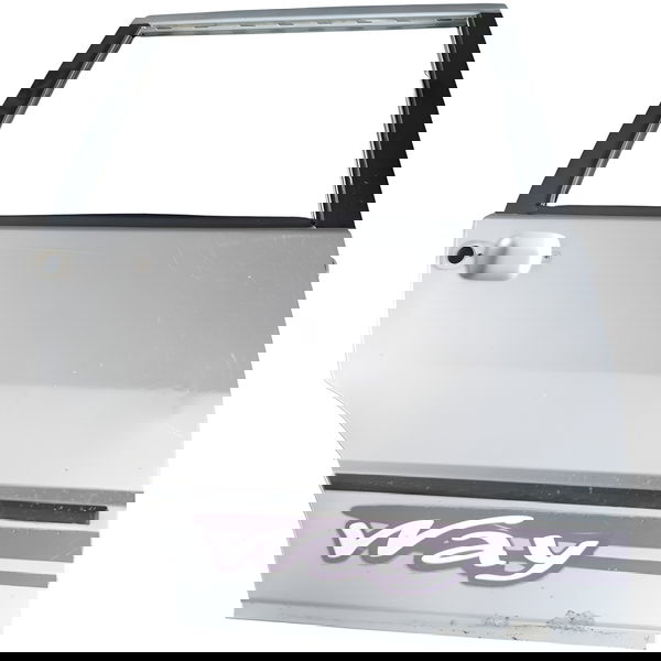 Porta Traseira Direita Fiat Uno 2008 Traseira Direita Prateado