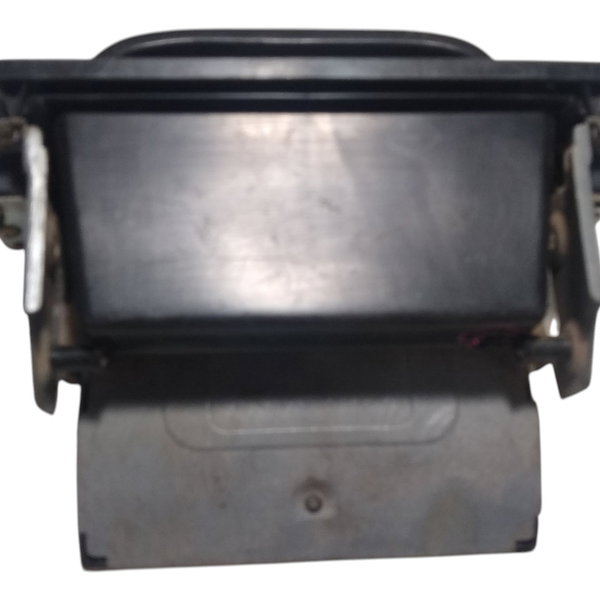 Moldura Central Porta Copos Honda Civic 2000 Com Detalhe Preto