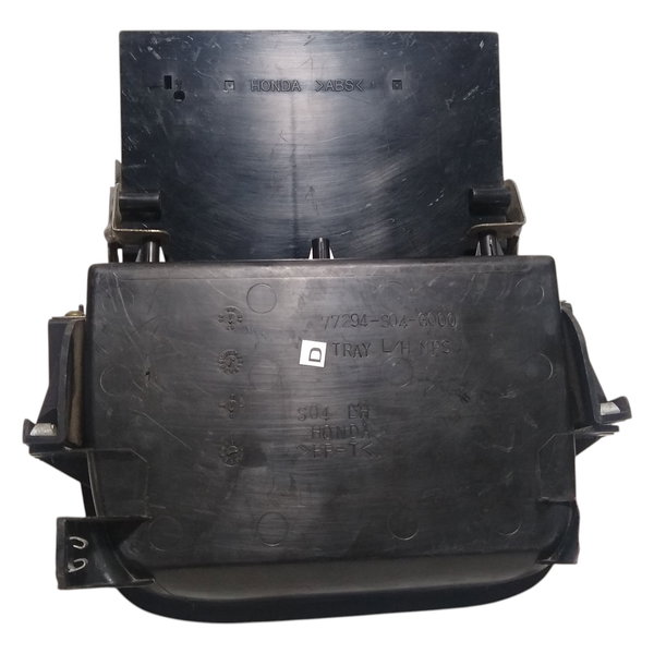 Moldura Central Porta Copos Honda Civic 2000 Com Detalhe Preto