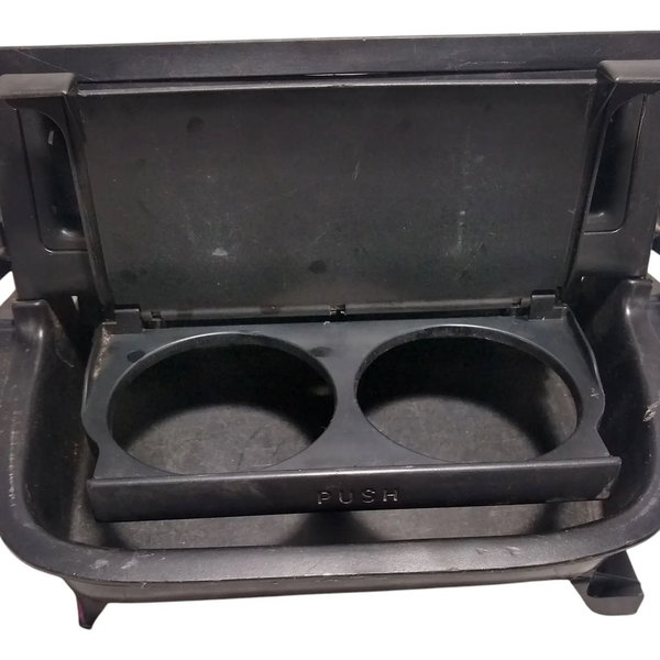 Moldura Central Porta Copos Honda Civic 2000 Com Detalhe Preto