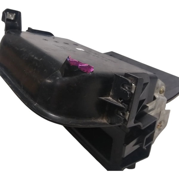 Moldura Central Porta Copos Honda Civic 2000 Com Detalhe Preto