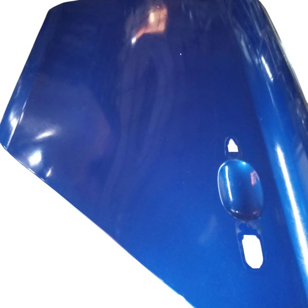Porta Traseira Fiat Bravo Lado Esquerdo 2013 Com Detalhe Traseira Esquerdo Azul-turquesa