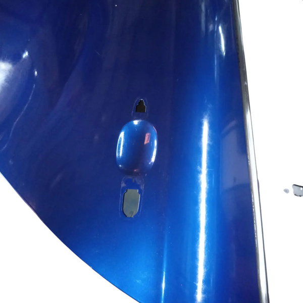 Porta Traseira Fiat Bravo Lado Esquerdo 2013 Com Detalhe Traseira Esquerdo Azul-turquesa
