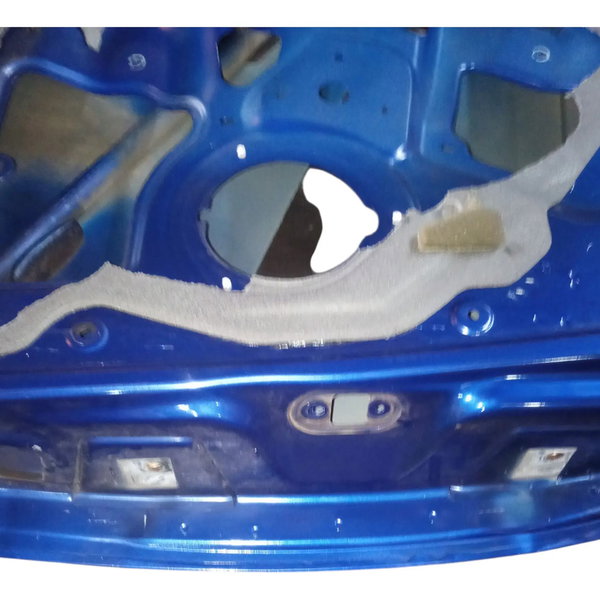 Porta Traseira Fiat Bravo Lado Esquerdo 2013 Com Detalhe Traseira Esquerdo Azul-turquesa