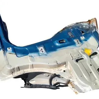 Retalho Lateral Lado Direito Nissan Frontier 2010 Azul