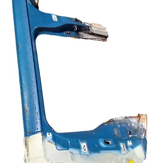 Retalho Lateral Lado Direito Nissan Frontier 2010 Azul