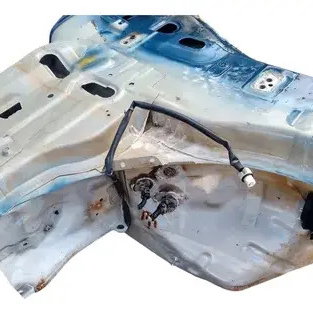 Retalho Lateral Esquerda Nissan Frontier 2010 Azul