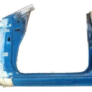 Retalho Lateral Esquerda Nissan Frontier 2010 Azul
