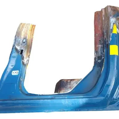 Retalho Lateral Esquerda Nissan Frontier 2010 Azul