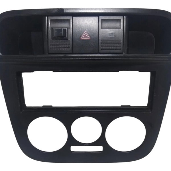 Moldura Painel Central Vw Gol G4 2012 Preto