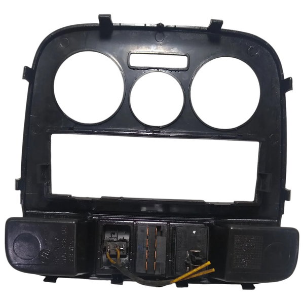 Moldura Painel Central Vw Gol G4 2012 Preto