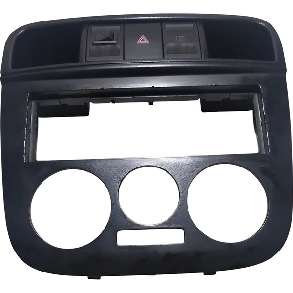 Moldura Painel Central Vw Gol G4 2012 Preto