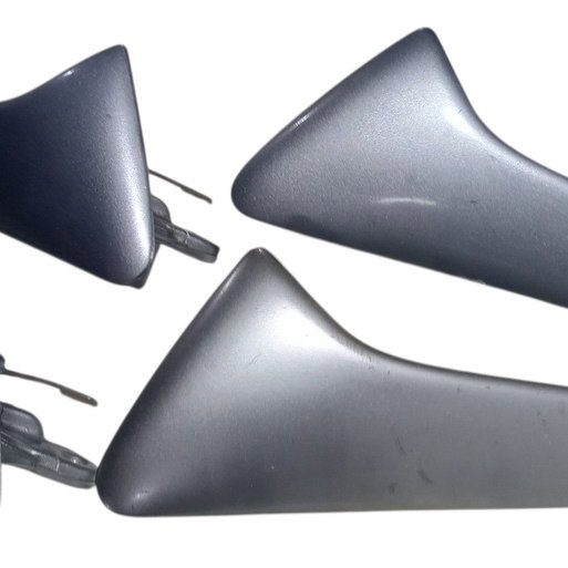 Kit Maçaneta Interna Porta Vw Spacefox 2011 Prateado Dianteira/traseira