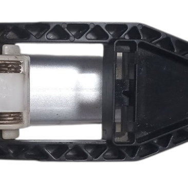 Maçaneta Externa Dianteira Esquerda Vw Spacefox 2011 Prateado Dianteira