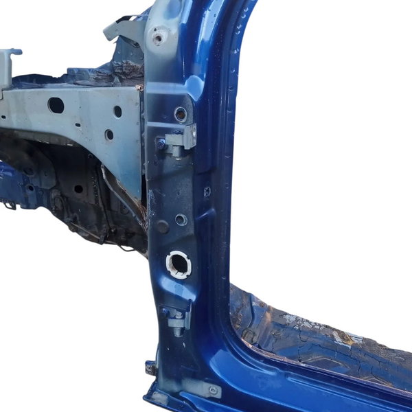 Lateral Caixa Roda Esquerda Fiat Bravo 2012 Azul