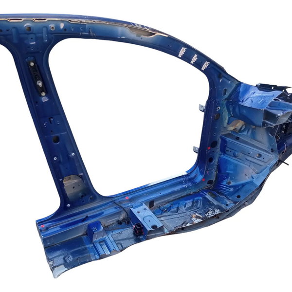 Lateral Caixa Roda Esquerda Fiat Bravo 2012 Azul