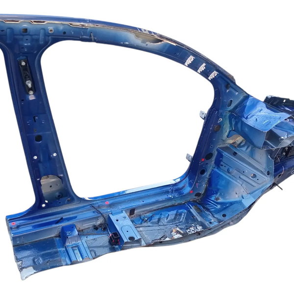 Lateral Caixa Roda Esquerda Fiat Bravo 2012 Azul
