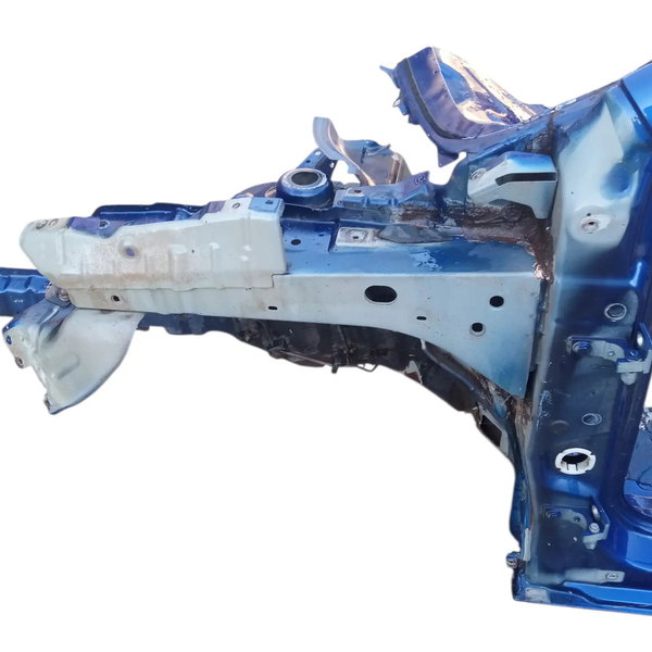 Lateral Caixa Roda Esquerda Fiat Bravo 2012 Azul
