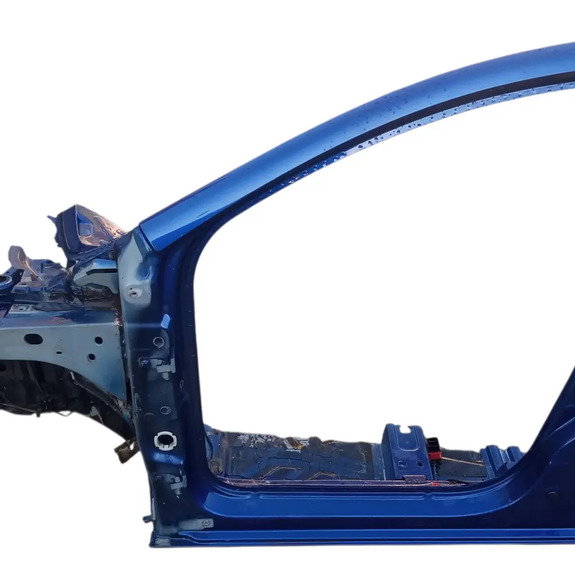 Lateral Caixa Roda Esquerda Fiat Bravo 2012 Azul