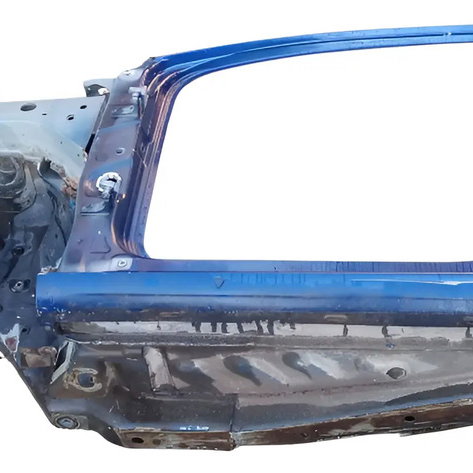 Lateral Caixa Roda Esquerda Fiat Bravo 2012 Azul
