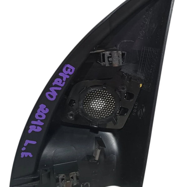 Moldura Interna Retrovisor Esquerdo Fiat Bravo 2012 Preto