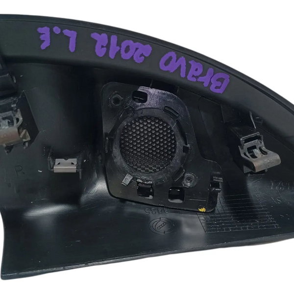 Moldura Interna Retrovisor Esquerdo Fiat Bravo 2012 Preto