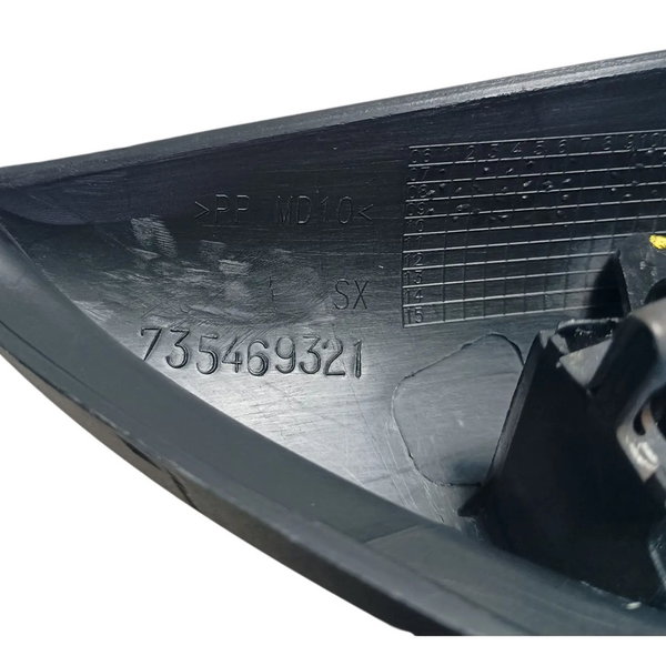 Moldura Interna Retrovisor Esquerdo Fiat Bravo 2012 Preto