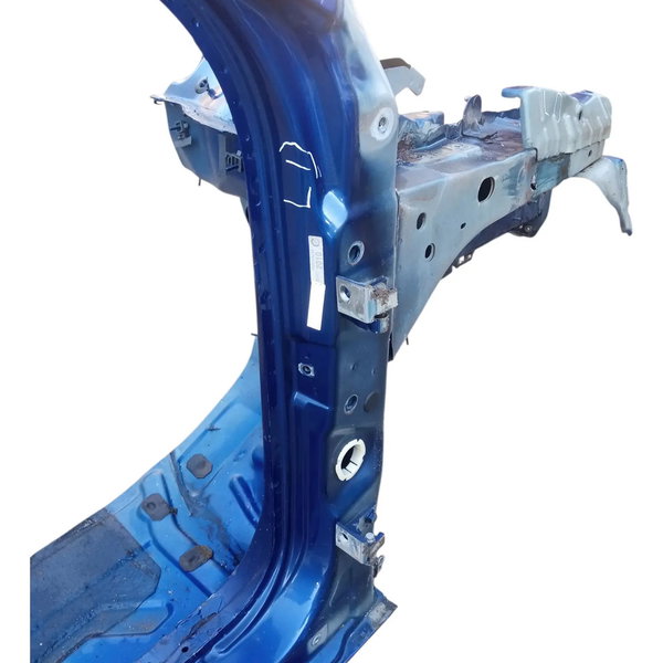 Lateral Caixa Roda Direita Fiat Bravo 2012 Azul