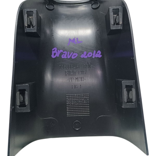 Acabamento Parte Trás Console Fiat Bravo 2012 Preto
