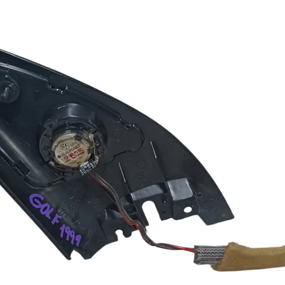 Moldura Interna Retrovisor Direito Vw Golf 1999 Com Detalhe Preto