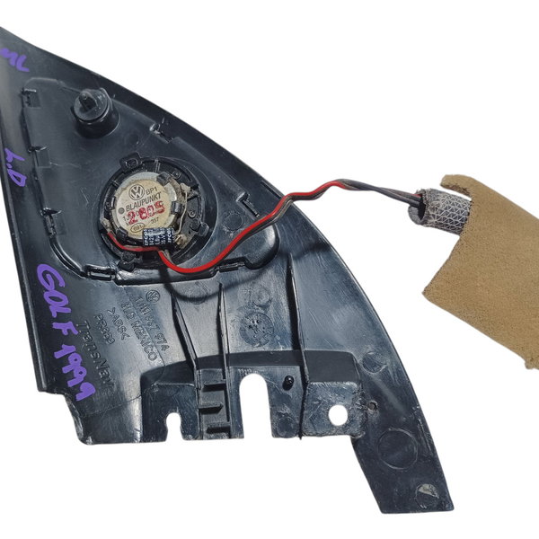 Moldura Interna Retrovisor Direito Vw Golf 1999 Com Detalhe Preto
