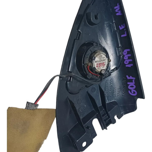 Moldura Interna Retrovisor Esquerdo Vw Golf 1999 Preto