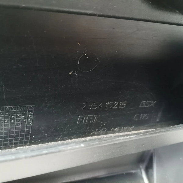 Tampa Porta Luvas Fiat Bravo 2012