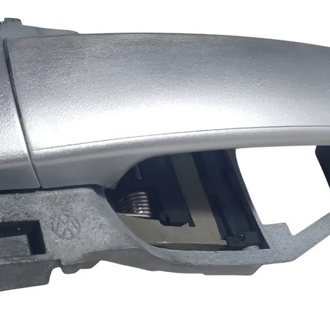 Maçaneta Porta Traseira Esquerda Vw Spacefox 2007 Cinza Dianteira/traseira