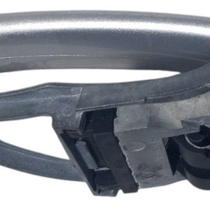 Maçaneta Porta Dianteira Direita Vw Spacefox 2007 Prateado Dianteira