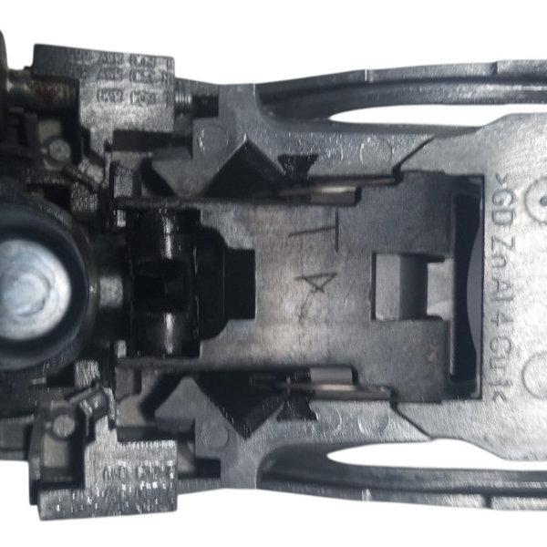 Maçaneta Externa Porta Traseira Direita Vw Spacefox 2007 Prateado Traseira