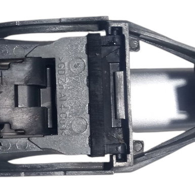 Maçaneta Externa Porta Traseira Direita Vw Spacefox 2007 Prateado Traseira