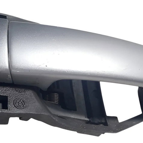 Maçaneta Externa Porta Traseira Direita Vw Spacefox 2007 Prateado Traseira