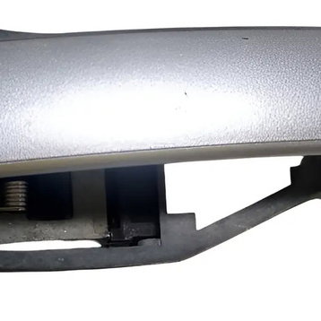 Maçaneta Externa Dianteira Esquerda Vw Spacefox 2007 Prateado Dianteira