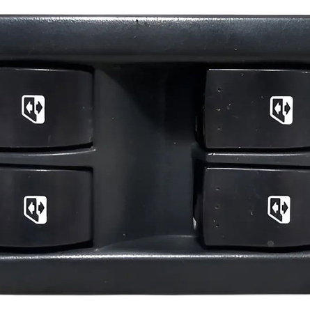 Botão Vidro Porta Dianteira Esquerda Renault Megane 2008