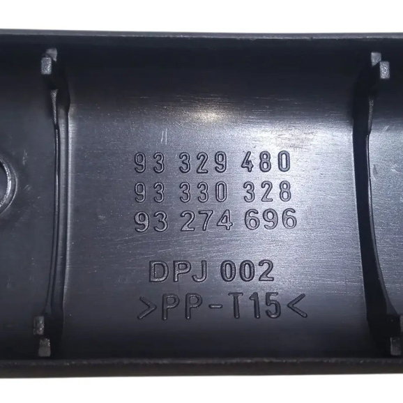Moldura Puxador Interno Porta Dianteira Direita Astra 2011 Preto