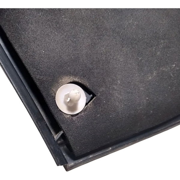 Moldura Externa Retrovisor Lado Esquerdo Vw Fox 2007 Preto