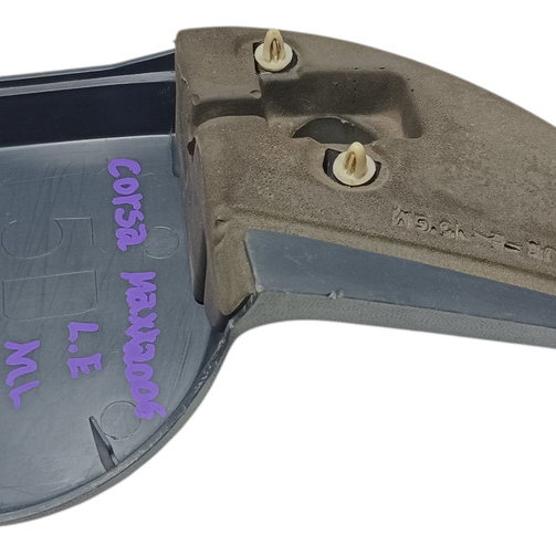 Acabamento Interno Retrovisor Lado Esq. Gm Corsa Maxx 2006 Preto
