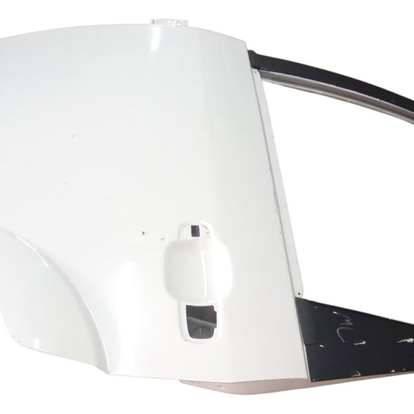 Porta Traseira Esquerda Ford Fiesta 2014 Com Detalhe Traseira Esquerdo Branco