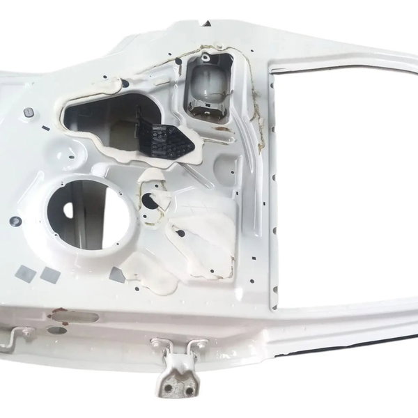 Porta Traseira Esquerda Ford Fiesta 2014 Com Detalhe Traseira Esquerdo Branco