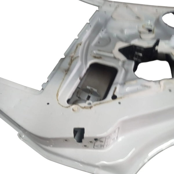 Porta Traseira Esquerda Ford Fiesta 2014 Com Detalhe Traseira Esquerdo Branco